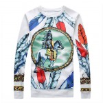 Candy Colorful Hoodies Men 100% Space Cotton Brand O-Collar Sweatshirts Mens Tracksuit Couples Casual Sportswear Printed X243