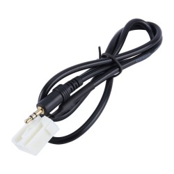 Car 3.5mm AUX Audio CD Interface Adapter Cable For Mazda 2 3 5 6 2006-2013 High Quality