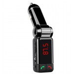 Car MP3 Audio Player Bluetooth FM Transmitter Transmiter FM Modulator Car Kit LCD Display USB Charger for iPhone Samsung BC06