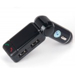 Car MP3 Audio Player Bluetooth FM Transmitter Transmiter FM Modulator Car Kit LCD Display USB Charger for iPhone Samsung BC06