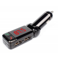 Car MP3 Audio Player Bluetooth FM Transmitter Transmiter FM Modulator Car Kit LCD Display USB Charger for iPhone Samsung BC06