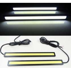 Car styling 1pcs 17cm 20W COB Chip 100%Waterproof Daytime Running Light 12V LED Universal Car work Parking lamp fog lamps DRL