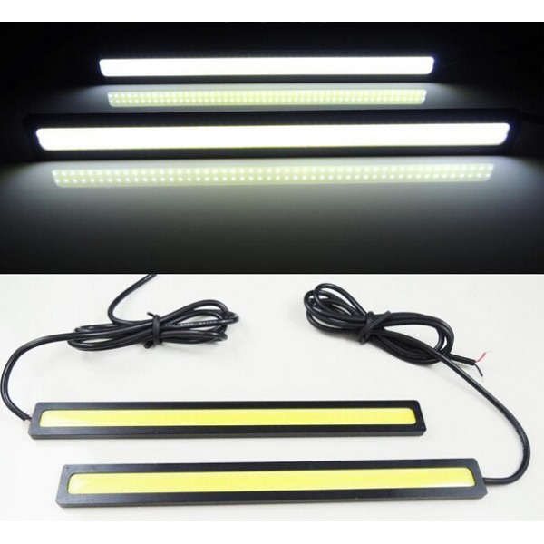 Car styling 1pcs 17cm 20W COB Chip 100%Waterproof Daytime Running Light 12V LED Universal Car work Parking lamp fog lamps DRL