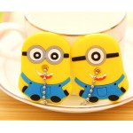 Cartoon Anime beautiful Silicone hello Kitty and Minnie key fashion owl key cover key chain key ring keychain women present