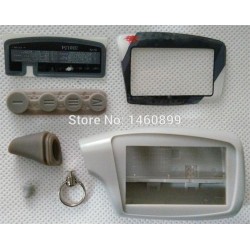 Case Keychain with LOGO For Russian Scher-Khan Magicar 5 Car Alarm System LCD Remote Control Scher Khan M5 M902F/M903F Key Fob