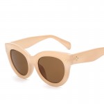 Cat Eye Sunglasses Women Brand Designer Sun glasses Retro Vintage Rose Gold Points Female Top Quality Oculos De Sol Feminino