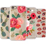Cherry pineapple Banana leaf Flower Cactus rose peony Case Cover For Apple iphone 6 6s 4.7 / 6 plus 5.5 inch Soft TPU Case Daisy