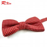 Children New Fashion Formal Cotton  Kid Classical  Bowties Butterfly Wedding Party Pet Bowtie Tuxedo Ties Polka Dot Boys Bow Tie