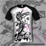 Chinoiserie Dota 2 Men's T shirt Comfortable lycra Cotton Anime T-shirts Casual gamer Clothing flexib short sleeve fashion shirt