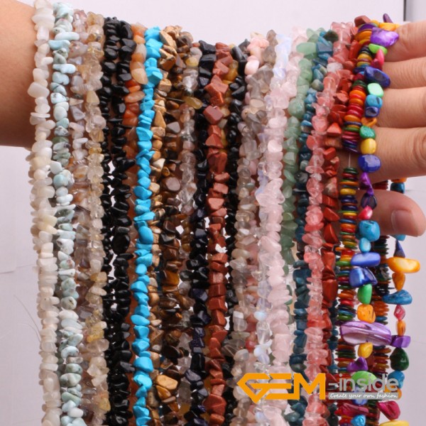Chips shape natural stone beads :Red Carnelian Red Coral  Lemon Stone Indian Carnelian Amazonite Strand 34" Free Shipping