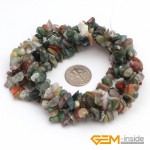 Chips shape natural stone beads :Red Carnelian Red Coral  Lemon Stone Indian Carnelian Amazonite Strand 34" Free Shipping