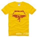 Classic Heavy Metal Metallica Rock Men's T-Shirt T Shirt For Men 2015 New Short Sleeve Cotton Casual Top Tee Camisetas Masculina