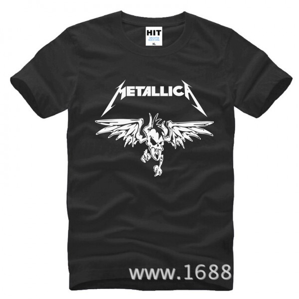 Classic Heavy Metal Metallica Rock Men's T-Shirt T Shirt For Men 2015 New Short Sleeve Cotton Casual Top Tee Camisetas Masculina