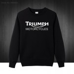 Classic TRIUMPH MOTORCYCLE Sweatshirts Men Fashion Cotton Hoodies For Man Boys Good Quality Autumn Winter Free Shipping