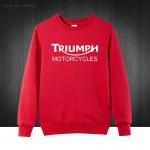 Classic TRIUMPH MOTORCYCLE Sweatshirts Men Fashion Cotton Hoodies For Man Boys Good Quality Autumn Winter Free Shipping