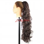Claw Clip Ponytail Extension Wavy Curly Synthetic Ponytail Hair pieces postizos de cola de caballo larga coleta postizos