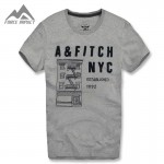 Clear Out Cotton Mens T-shirts Fashion Camisas Masculinas O Crew Neck Knitted Tees for Men Slim Fitted Tshirt Men Brand T shirt