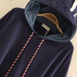 Cloak outerwear female autumn new rabbit print ear stereo hoodies coat cotton casual poncho jacket women cloak coat outwear
