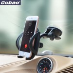 Cobao universal mount windshield car phone holder stand mobile phone accessories for Iphone 5s 6  plus Samsung Galaxy s4 s5 Note