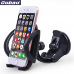 Cobao universal mount windshield car phone holder stand mobile phone accessories for Iphone 5s 6  plus Samsung Galaxy s4 s5 Note