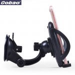 Cobao universal mount windshield car phone holder stand mobile phone accessories for Iphone 5s 6  plus Samsung Galaxy s4 s5 Note