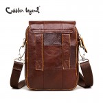 Cobbler Legend Fashion Brand 2017 New Men's Vintage Genuine Leather Messenger Bag Men Male Cowhide Shoulder Crossbody Mini Bags