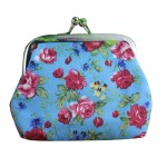 Coin Pures Wallet For Women's Handbag Vintage Flower Retro Wallet Visiting Card Holder Purse For Coins Kids Clutch Money Bag