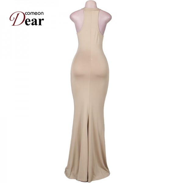 Comeondear High Quality Floor-Length Sexy Dress Club Wear Plus Size Dress RB80121 Party Elegant Casual Summer Long Dresses