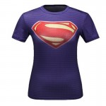 Compressed T-shirt hero superwoman/green giant/batman/wonder woman short sleeve T-shirt shirt sporting t-shirts fitness