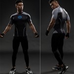 Compression Shirt Raglan Sleeve 3D Printed T-shirts Men 2016 Summer Fitness Male Quick Dry Bodybuilding Crossfit Tops 2017