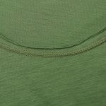 Cool Summer Men T Shirt Round Neck Ripped Tee Shirts Short Batwing Sleeve Top Plain Solid Fashion Male Clothes