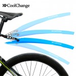 CoolChange Bike Fender Bicycle Fenders Cycling Mountain Mud Guards Mudguard Set 4Colors