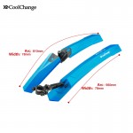 CoolChange Bike Fender Bicycle Fenders Cycling Mountain Mud Guards Mudguard Set 4Colors