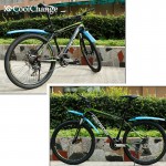 CoolChange Bike Fender Bicycle Fenders Cycling Mountain Mud Guards Mudguard Set 4Colors