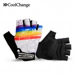 CoolChange Cycling Gloves Half Finger Mens Women's Summer Bike Bicycle Gloves Nylon Sport Mountain Bike Gloves Guantes Ciclismo