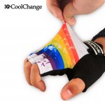 CoolChange Cycling Gloves Half Finger Mens Women's Summer Bike Bicycle Gloves Nylon Sport Mountain Bike Gloves Guantes Ciclismo