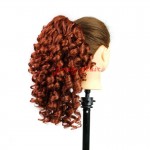 Curly Ponytail 21 Inch Long Hairpiece Claw Clip Ponytail Hair Extensions False Hair 4 Colors Tails of Hair