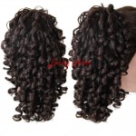 Curly Ponytail 21 Inch Long Hairpiece Claw Clip Ponytail Hair Extensions False Hair 4 Colors Tails of Hair