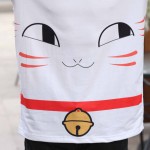Cute Cat Printed Anime Hoodies Natsume Yuujinchou Cosplay Pullover Loose  Jogger Hoodie Couple Outfits Shirt