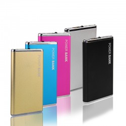 DCAE New Power Bank 5600mAh Portable Metal Case Li-Polymer External Battery Charger Powerbank For All Phone