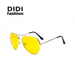 DIDI Day & Night Yellow Sunglasses Women Men Luxry Brand Oversized Aviator Driving Goggle Accessories Eyewear Lunette De So W309