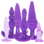 DOMI Anal Sex Toys 6pcs/set New Booty Beads Adult Anal Plug Silicone Butt Plugs Anal Sex Toys