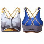 DRAGON BALL Print Women Yogaes Bras Brand Bra / Tops /Tees Dry Quick Compression Tank With Bra Fitness Camis  XS-XXXL