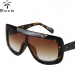DRESSUUP 2016 New Square Sunglasses Women Brand Designer Big Frame Shades Gradient Sun Glasses Oculos De Sol Feminino Lentes