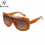 DRESSUUP 2016 New Square Sunglasses Women Brand Designer Big Frame Shades Gradient Sun Glasses Oculos De Sol Feminino Lentes