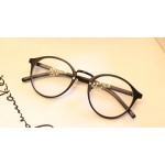 DRESSUUP Cute Style Vintage Glasses Women Glasses Frame Round Eyeglasses Frame Optical Frame Glasses Oculos Femininos Gafas