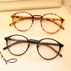 DRESSUUP Cute Style Vintage Glasses Women Glasses Frame Round Eyeglasses Frame Optical Frame Glasses Oculos Femininos Gafas