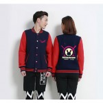 D.VA OW Bunny Unisex Cosplay Baseball Jacket Free Shipping XXXL 