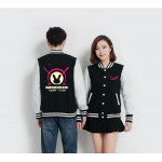 D.VA OW Bunny Unisex Cosplay Baseball Jacket Free Shipping XXXL 
