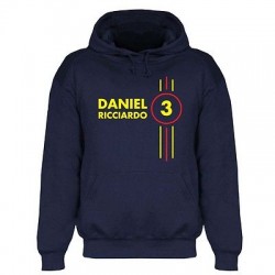 Daniel Ricciardo Number 3 Hoodie Formula 1 Driver